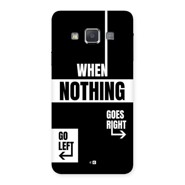 Alternate Plan Back Case for Galaxy A3