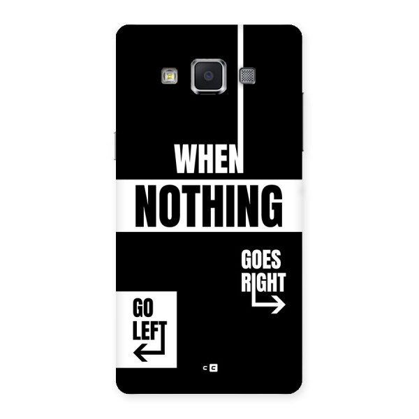 Alternate Plan Back Case for Galaxy A5