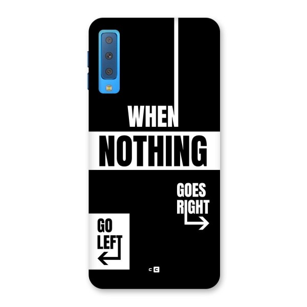 Alternate Plan Back Case for Galaxy A7 (2018)