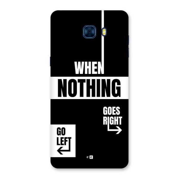 Alternate Plan Back Case for Galaxy C7 Pro