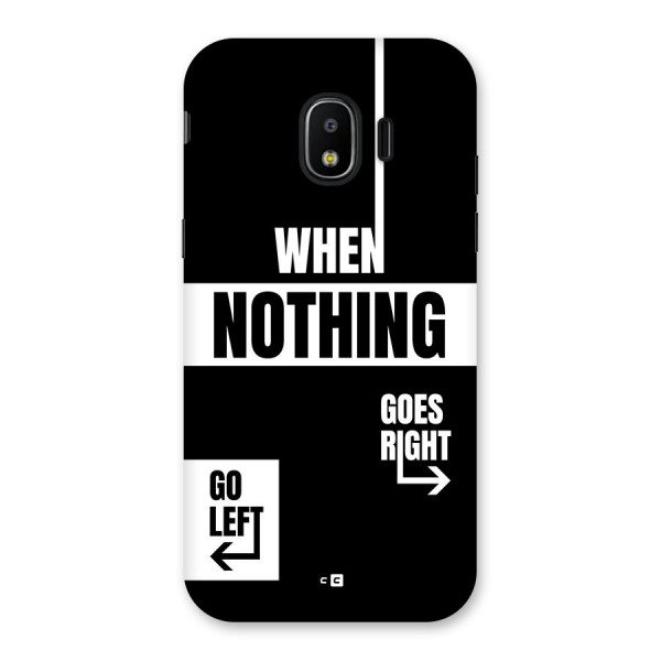 Alternate Plan Back Case for Galaxy J2 Pro 2018