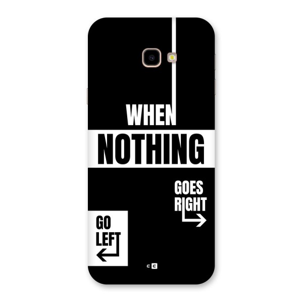 Alternate Plan Back Case for Galaxy J4 Plus