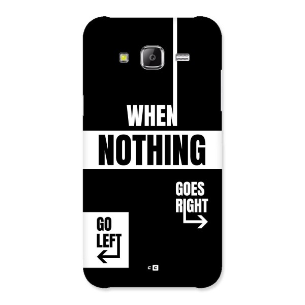 Alternate Plan Back Case for Galaxy J5