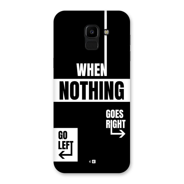 Alternate Plan Back Case for Galaxy J6