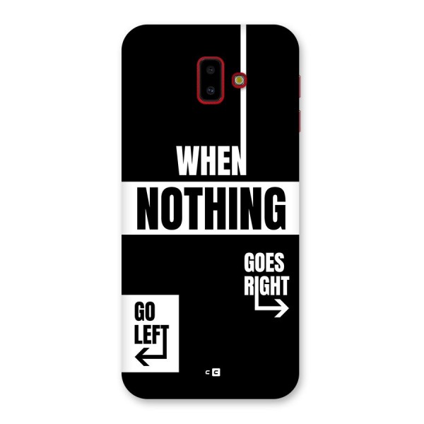 Alternate Plan Back Case for Galaxy J6 Plus