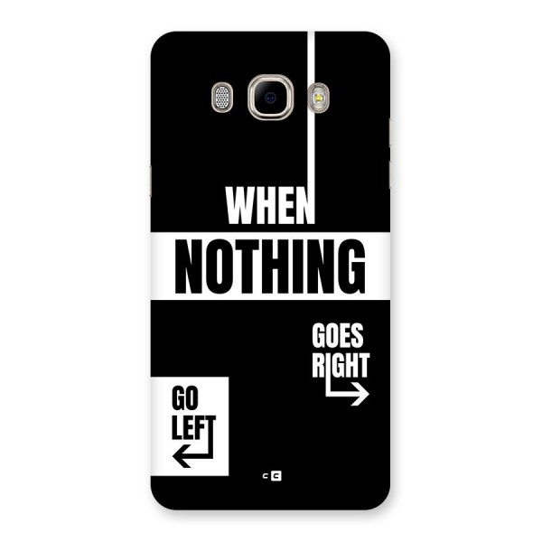 Alternate Plan Back Case for Galaxy J7 2016