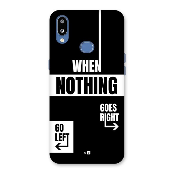 Alternate Plan Back Case for Galaxy M01s