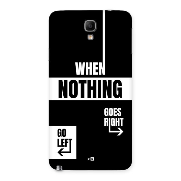 Alternate Plan Back Case for Galaxy Note 3 Neo