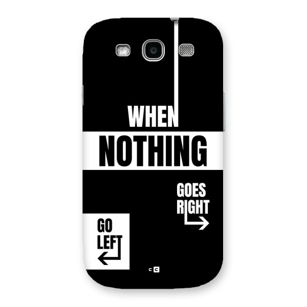 Alternate Plan Back Case for Galaxy S3