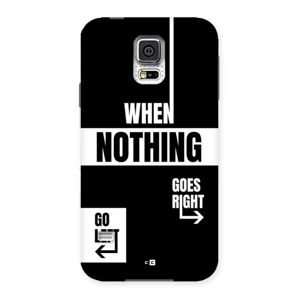 Alternate Plan Back Case for Galaxy S5