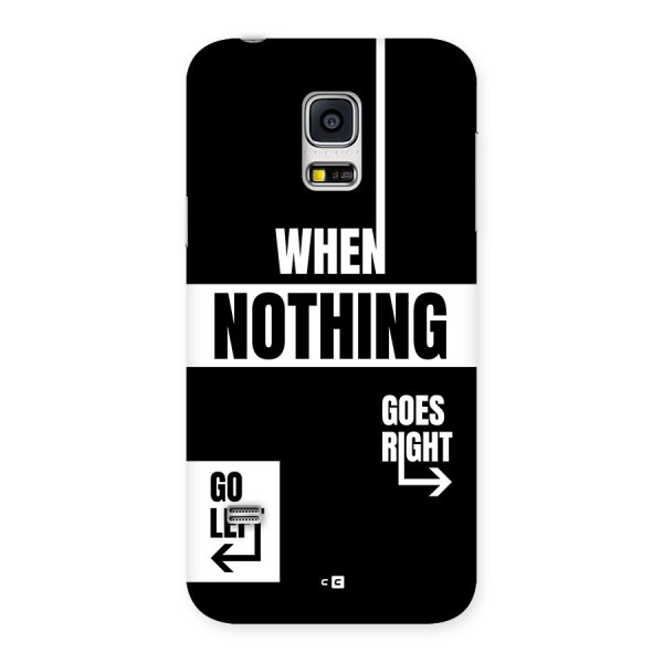 Alternate Plan Back Case for Galaxy S5 Mini