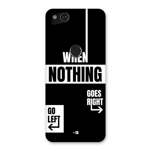 Alternate Plan Back Case for Google Pixel 2