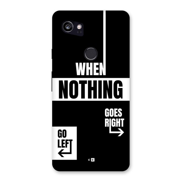 Alternate Plan Back Case for Google Pixel 2 XL