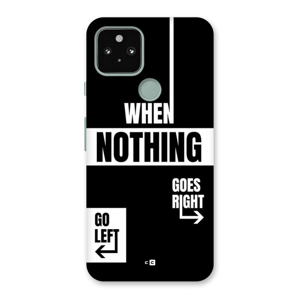 Alternate Plan Back Case for Google Pixel 5