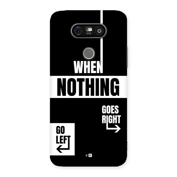 Alternate Plan Back Case for LG G5