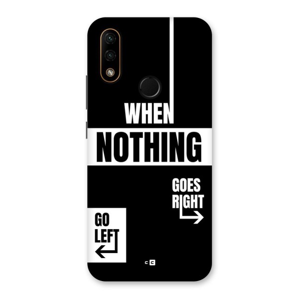 Alternate Plan Back Case for Lenovo A6 Note