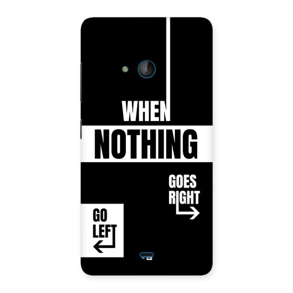 Alternate Plan Back Case for Lumia 540