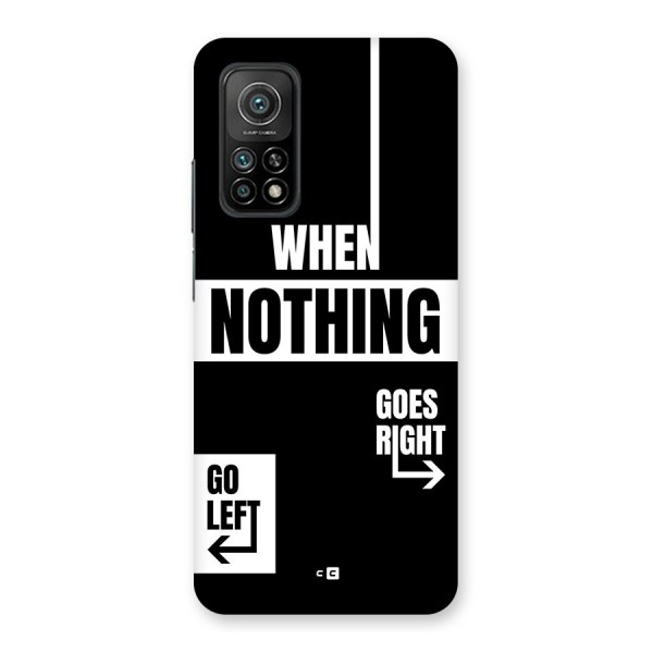 Alternate Plan Back Case for Mi 10T Pro 5G