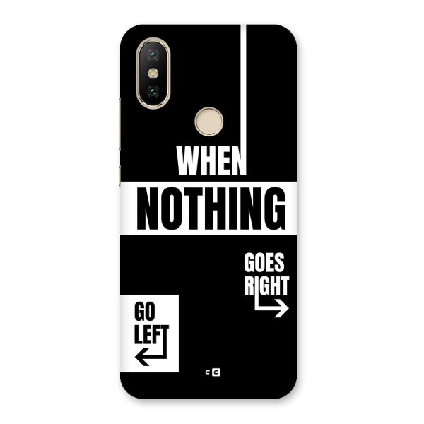 Alternate Plan Back Case for Mi A2