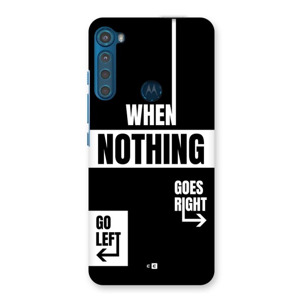 Alternate Plan Back Case for Motorola One Fusion Plus