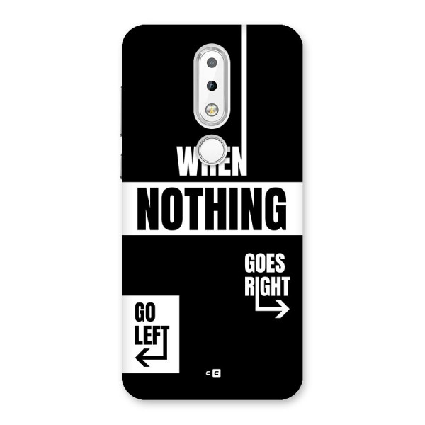 Alternate Plan Back Case for Nokia 6.1 Plus