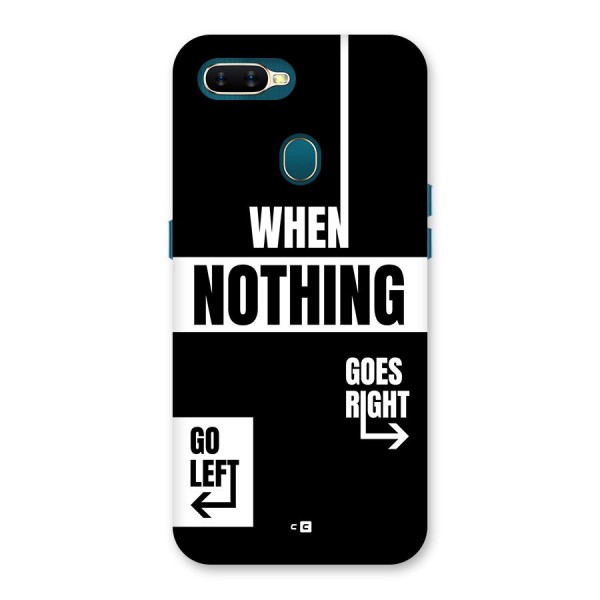 Alternate Plan Back Case for Oppo A12