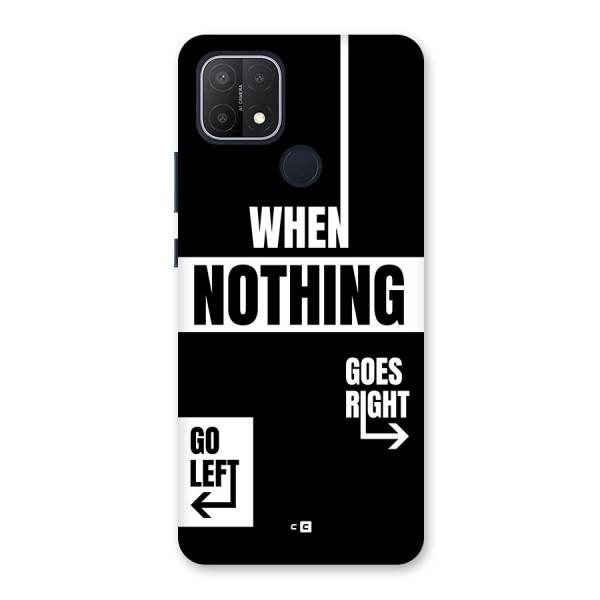 Alternate Plan Back Case for Oppo A15