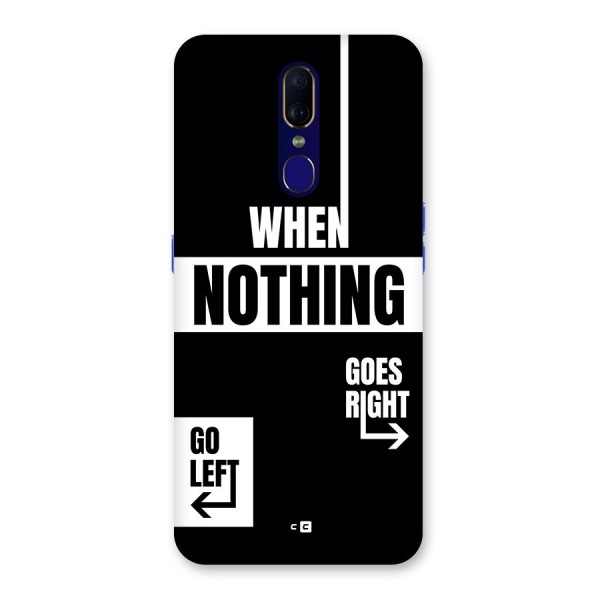 Alternate Plan Back Case for Oppo A9