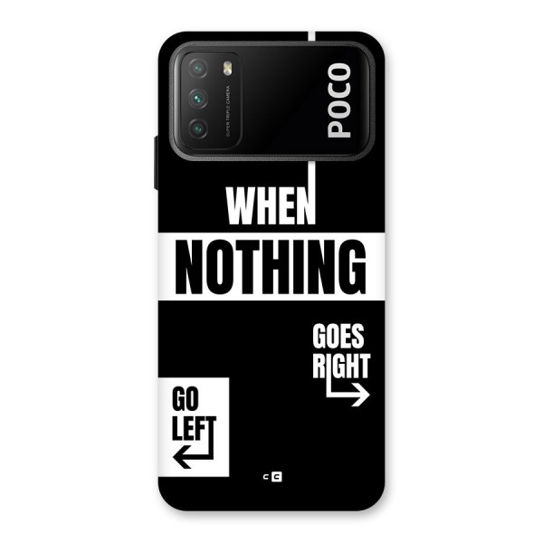 Alternate Plan Back Case for Poco M3