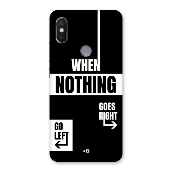 Alternate Plan Back Case for Redmi Y2