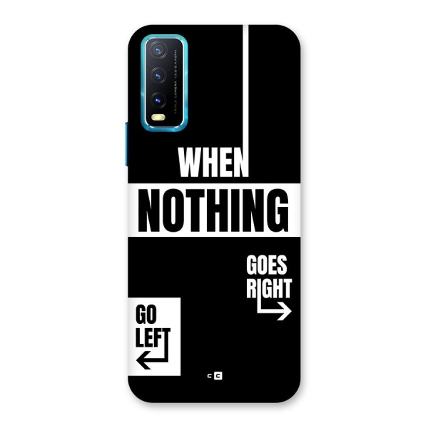 Alternate Plan Back Case for Vivo Y12s