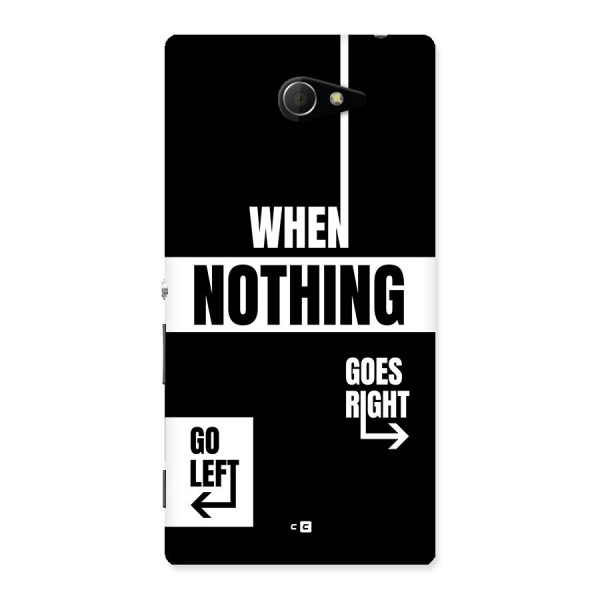 Alternate Plan Back Case for Xperia M2