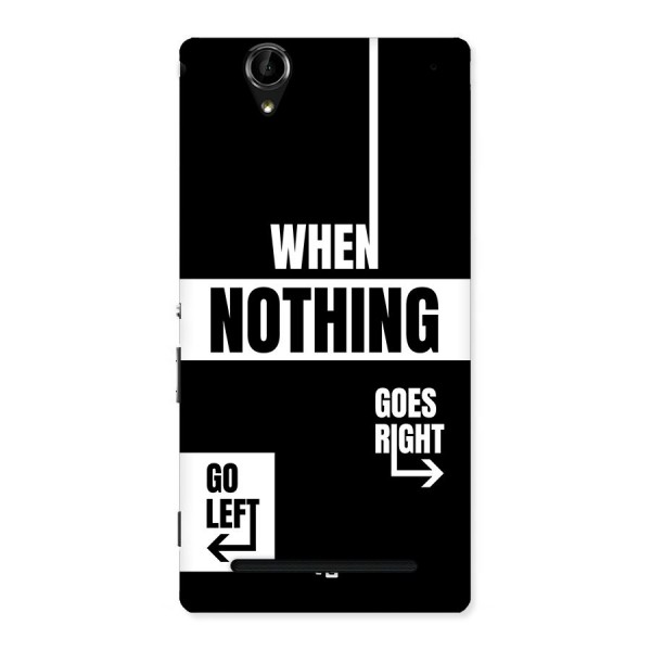 Alternate Plan Back Case for Xperia T2