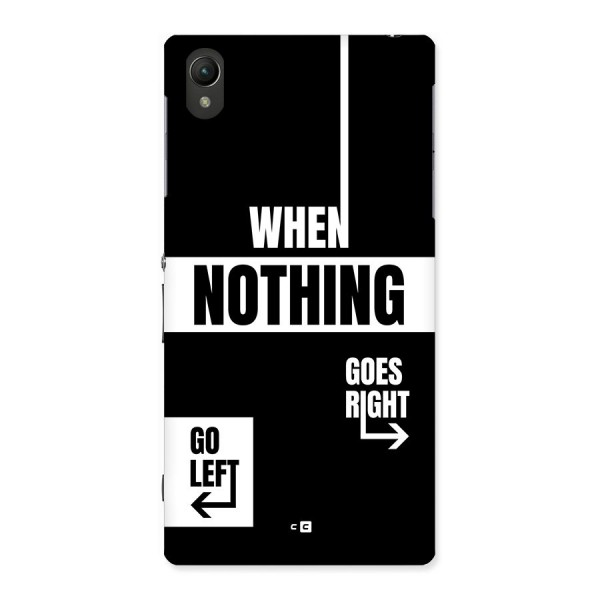 Alternate Plan Back Case for Xperia Z1