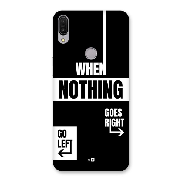 Alternate Plan Back Case for Zenfone Max Pro M1