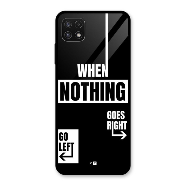 Alternate Plan Glass Back Case for Galaxy A22 5G