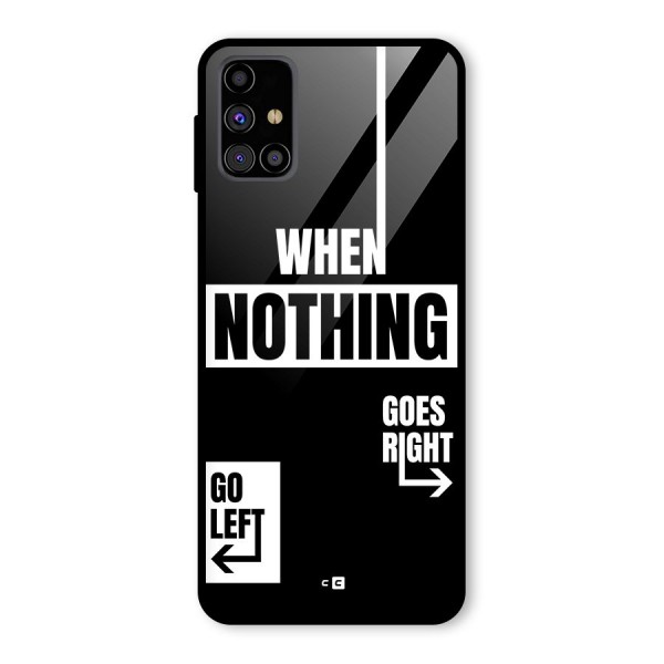 Alternate Plan Glass Back Case for Galaxy M31s