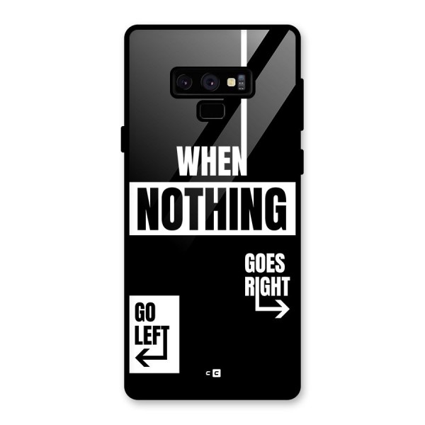 Alternate Plan Glass Back Case for Galaxy Note 9