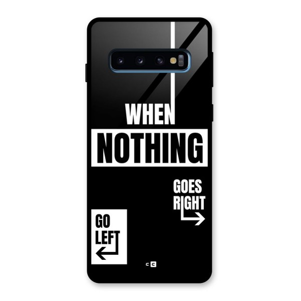 Alternate Plan Glass Back Case for Galaxy S10