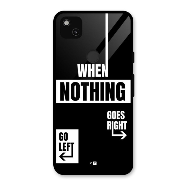 Alternate Plan Glass Back Case for Google Pixel 4a