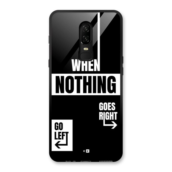 Alternate Plan Glass Back Case for OnePlus 6