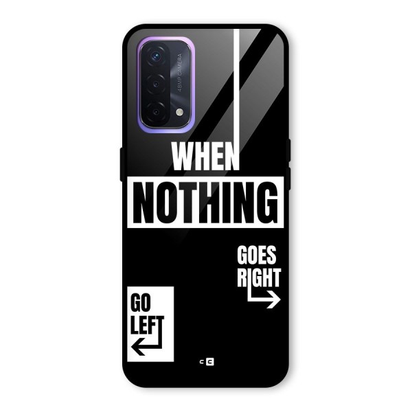 Alternate Plan Glass Back Case for Oppo A74 5G