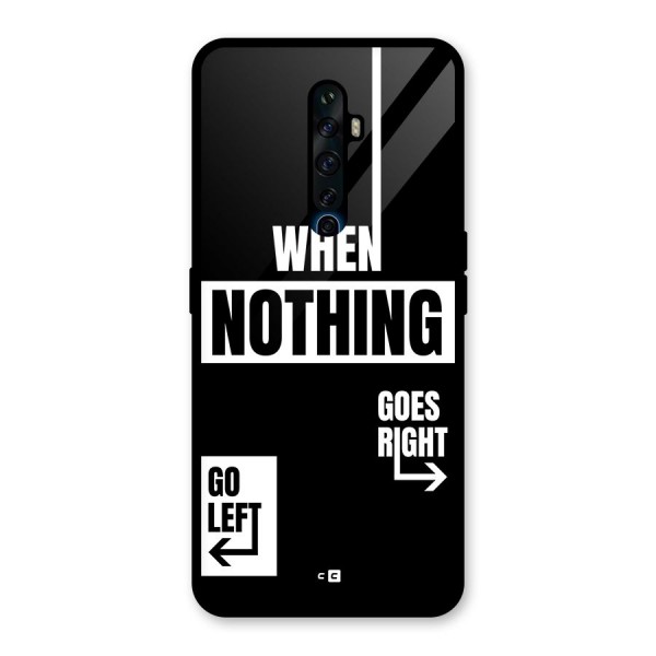 Alternate Plan Glass Back Case for Oppo Reno2 F