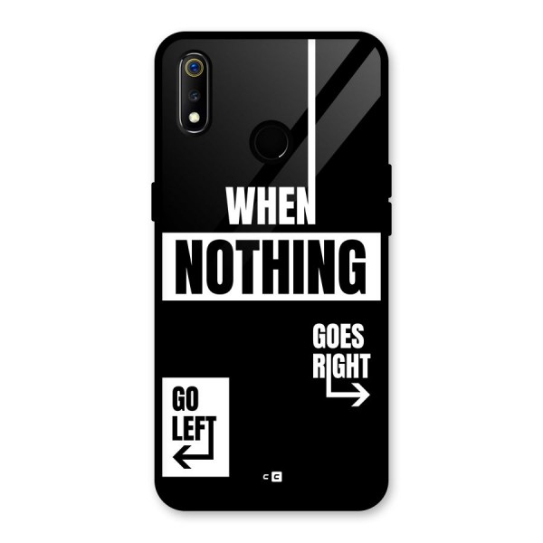 Alternate Plan Glass Back Case for Realme 3