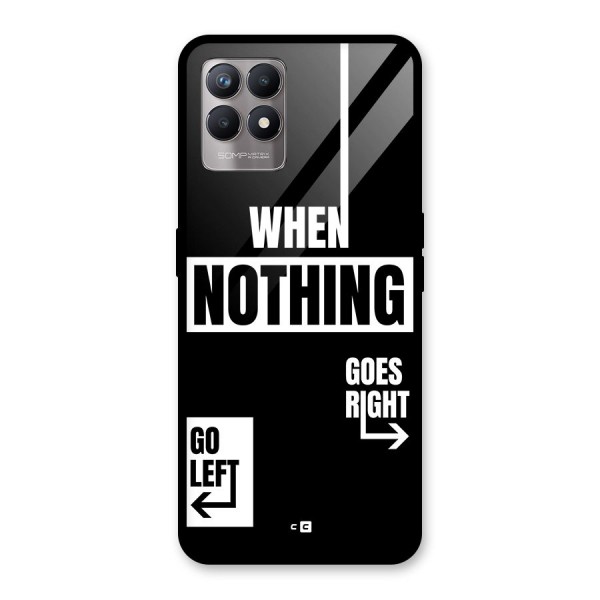 Alternate Plan Glass Back Case for Realme 8i