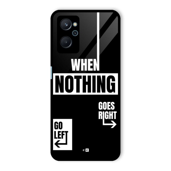 Alternate Plan Glass Back Case for Realme 9i