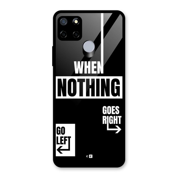 Alternate Plan Glass Back Case for Realme C15