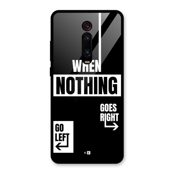 Alternate Plan Glass Back Case for Redmi K20