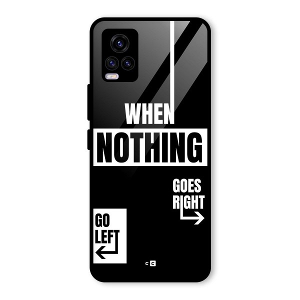 Alternate Plan Glass Back Case for Vivo V20