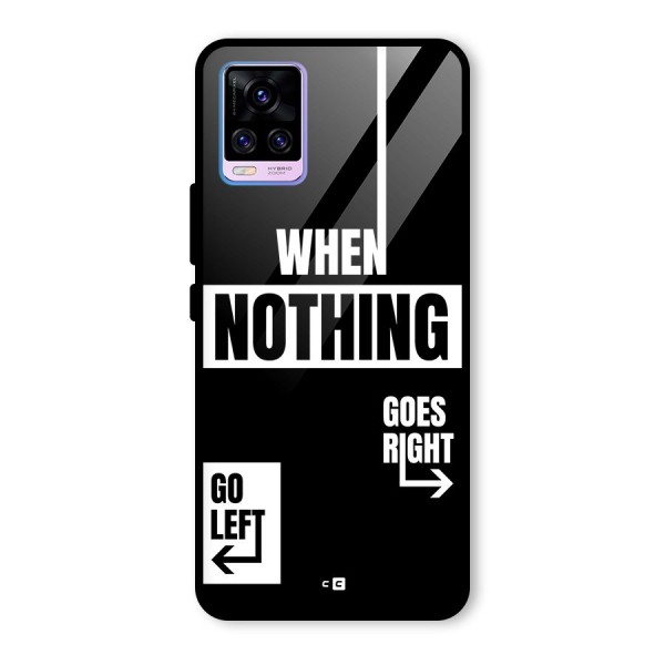 Alternate Plan Glass Back Case for Vivo V20 Pro